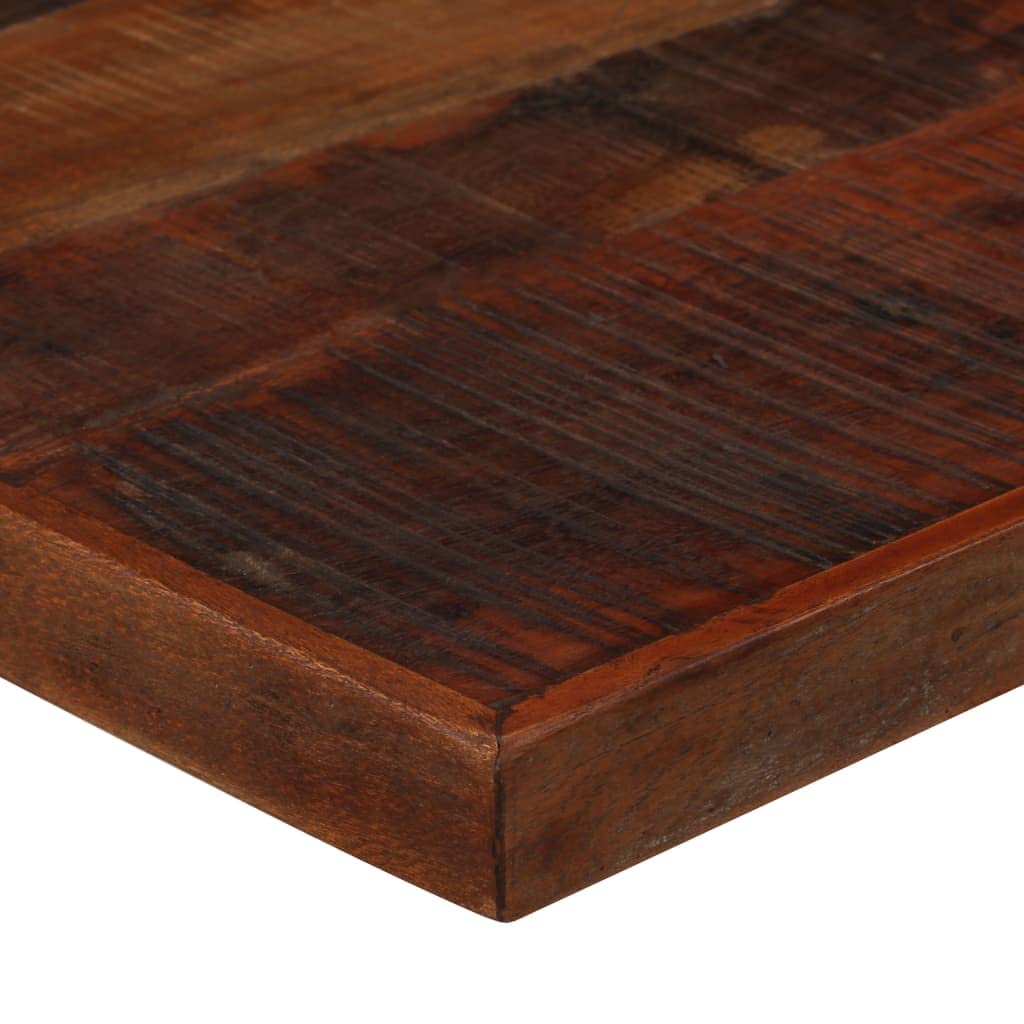 3-Piece Solid Reclaimed Wood Bar Set - Rustic Home Bar Furniture for Kitchen, Dining Room or Man Cave - vidaXL Pub Table & Stool Set for Entertaining Guests