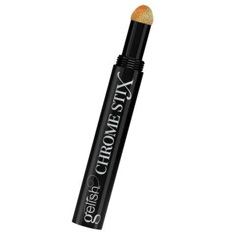 Gelish Chrome Stix Gold Holographic Nail Polish - 0.17 oz Long Lasting Metallic Shine for Manicure & Pedicure - Perfect for Parties, Weddings & Special Occasions