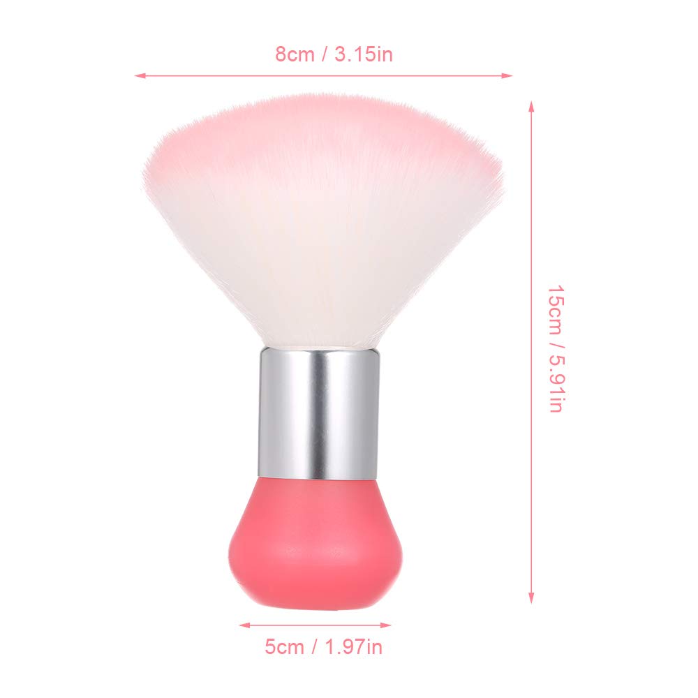 Ubersweet® Large Nail Art Dust Brush - Professional Nail Powder Brush for Acrylic & Gel Polish Removal - Multi-Functional Makeup & Nail Tool for Salon & Home Manicure