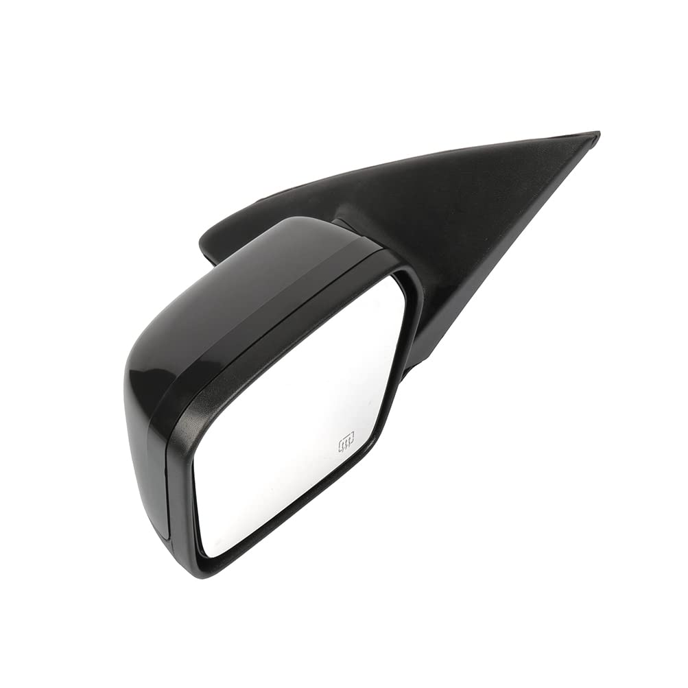 2006-2011 Mercury Milan Power Heated Side View Mirror - Driver Side with Power Adjustment, Non-Folding Black Replacement Mirror for Enhanced Visibility & Safety (Perfect for Winter Driving & Nighttime Visibility)