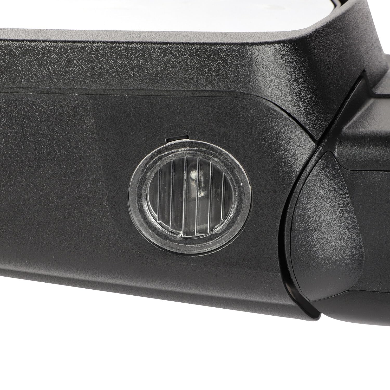 ECCPP Power Heated Towing Mirrors for 2004-2014 Ford F-150 - Left & Right Side with Turn Signal, Puddle Light, Chrome Cap & Manual Folding - Perfect for Towing, Off-Roading & Night Driving