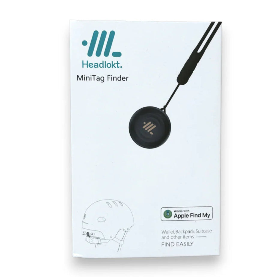 Headlokt MiniTag Air Tag Tracker - Waterproof Bluetooth Tracker for Keys, Wallet & Pets | Find Lost Items with GPS Tracking | Perfect for Travel, Hiking & Daily Use
