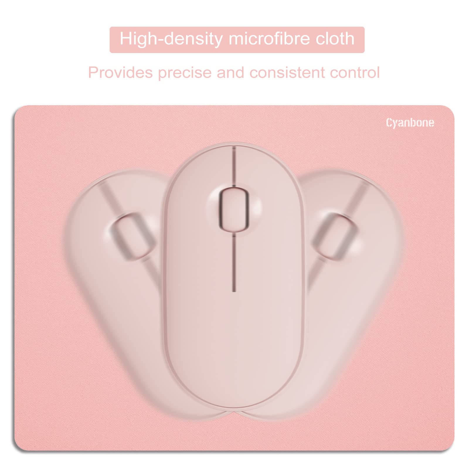 2 Pack Mini Mouse Pad Set - 5.5