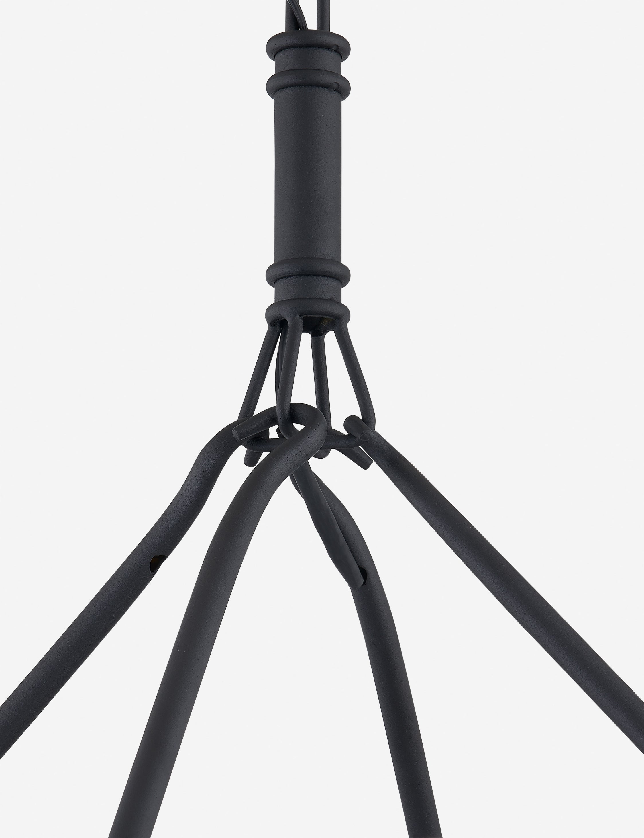 Astley Outdoor Chandelier - Weatherproof Hanging Light Fixture for Patio, Garden & Porch - Elegant Rustic Decor for Outdoor Entertaining