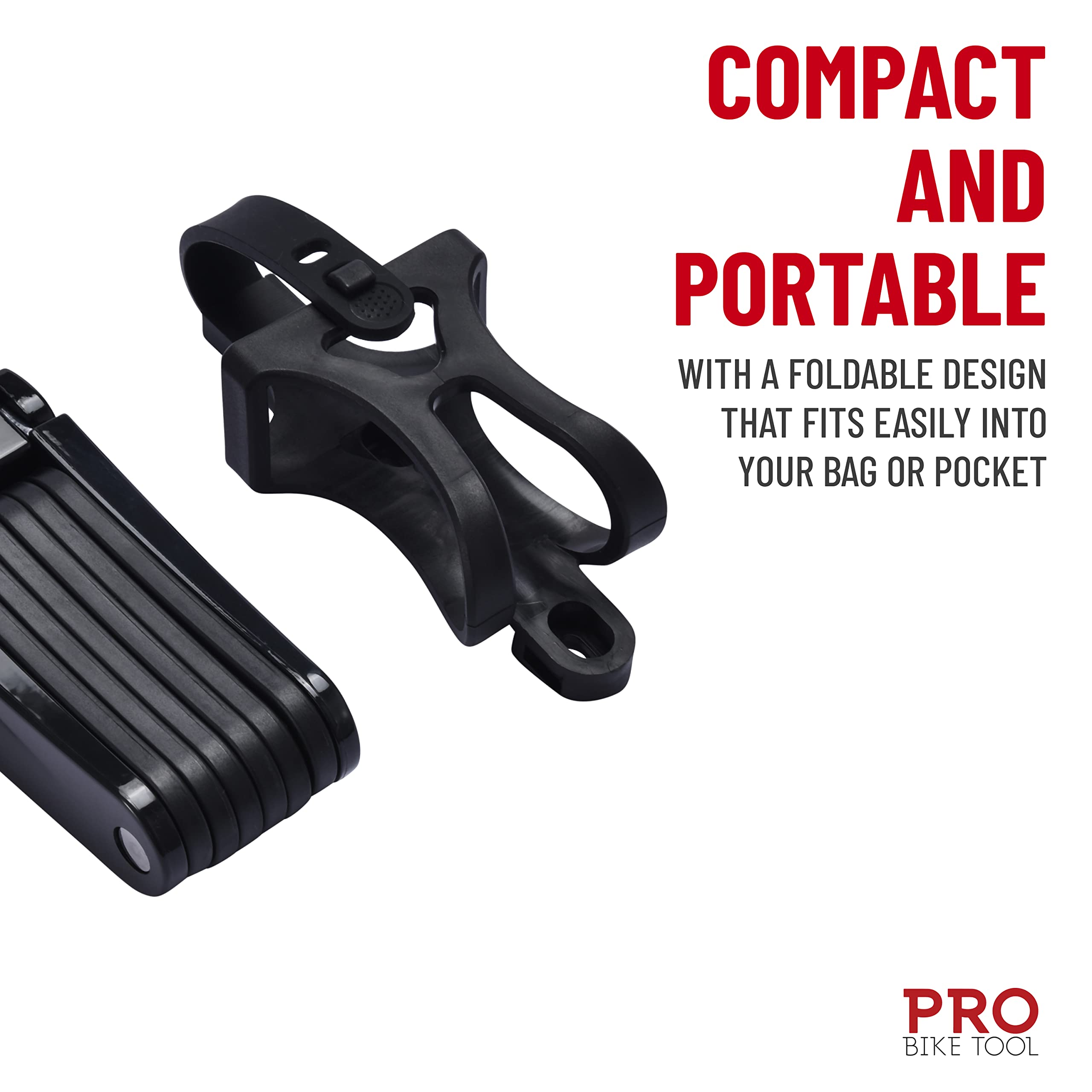 **Heavy Duty Folding Bike Lock - 40