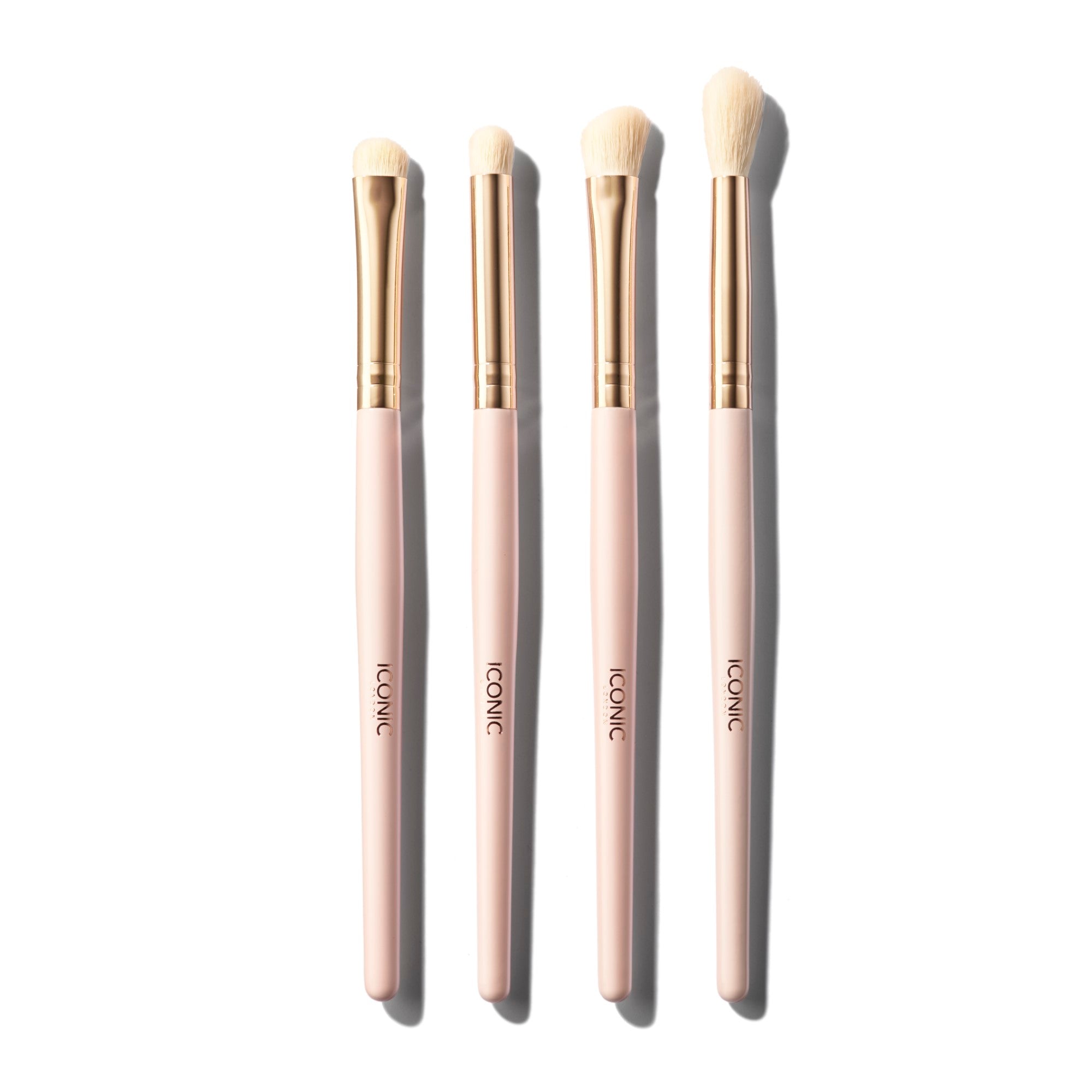 Premium Handbag Glam Eye Brush Set - 12 Pcs Professional Makeup Brushes for Eyeshadow, Blending & Contouring - Perfect for Travel, On-the-Go Touch Ups & Makeup Artists