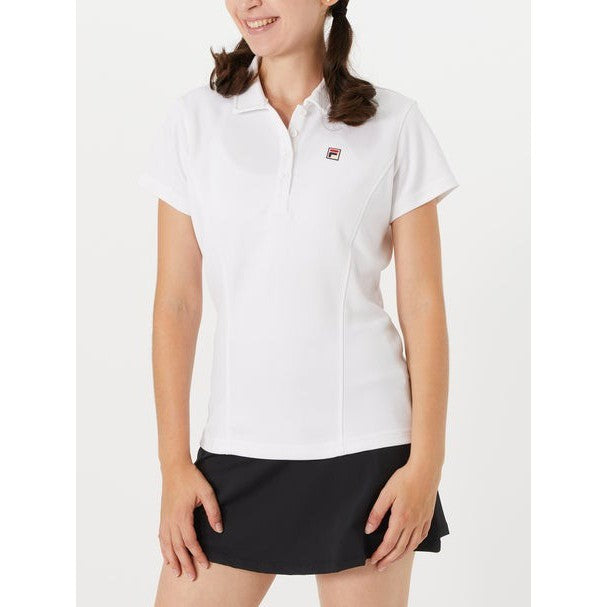 Fila Women's Pique Polo Shirt 2024 - Comfortable & Stylish Golf Tennis Polo Top for Casual Wear & Sports Activities