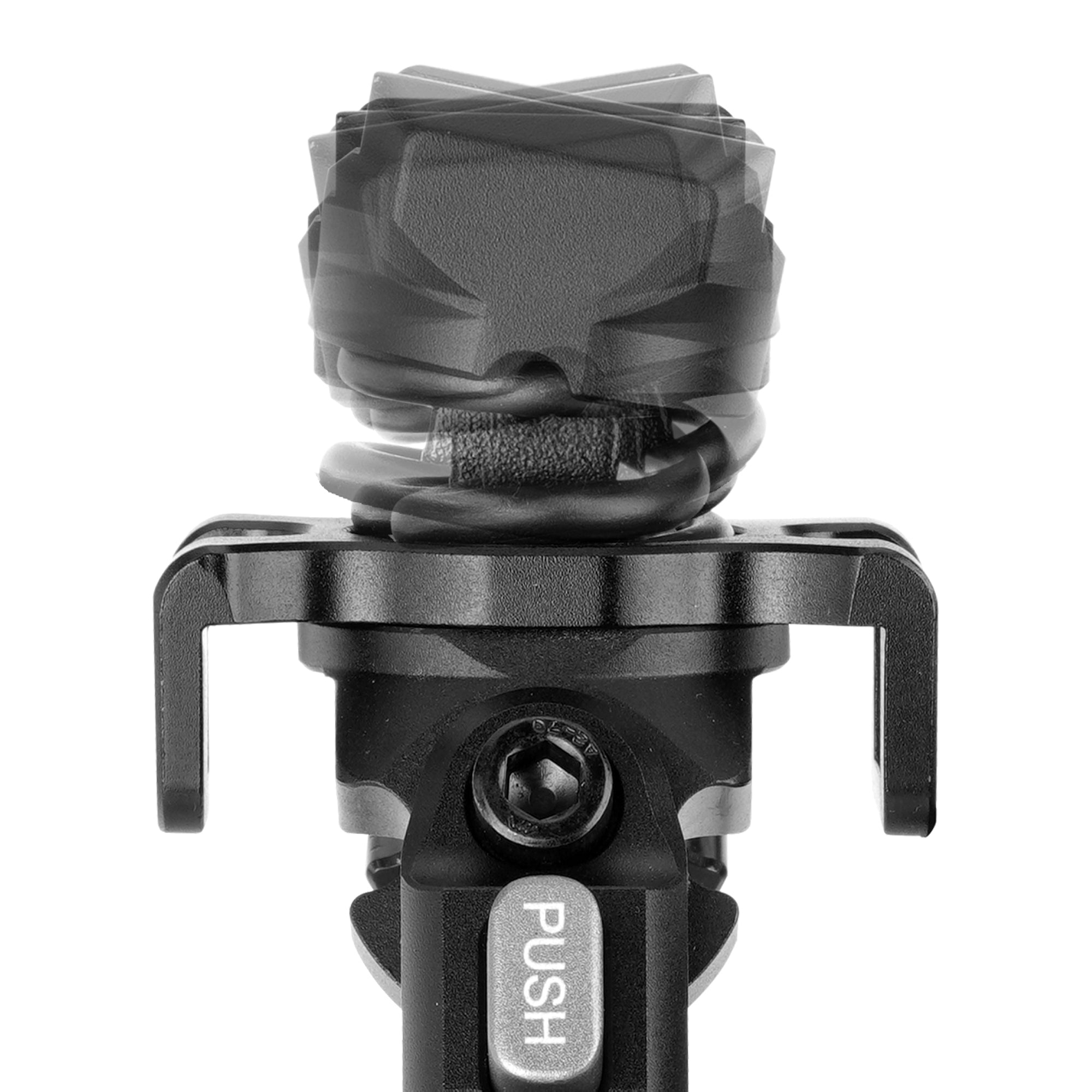 Equalizer 2QS A Aluminum Gun Bipod with Quick Release Picatinny Rail Adapter - Lightweight Shooting Support for Hunting, Tactical & Precision Rifle Use