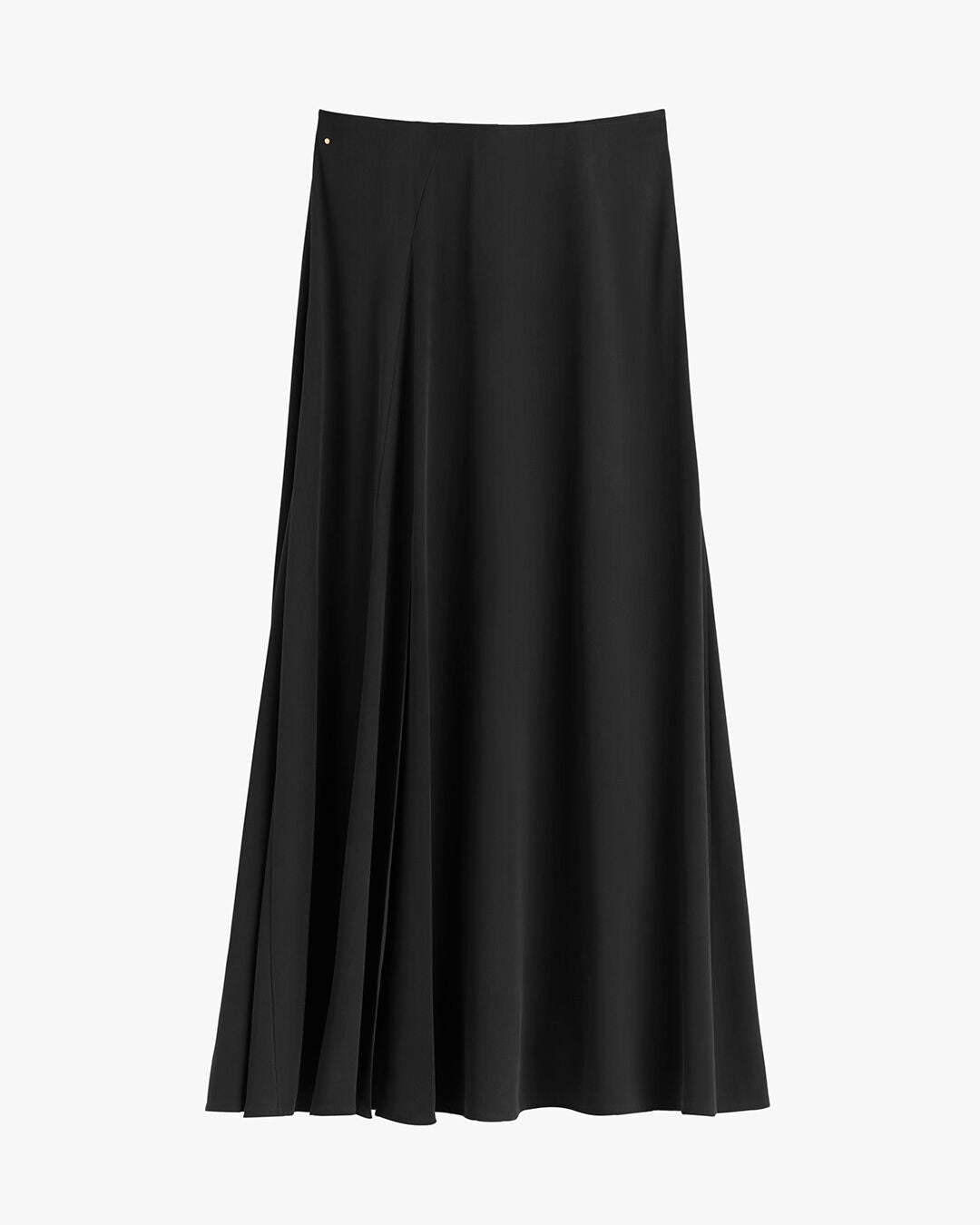 Luxury Washable Silk Maxi Skirt for Women - Elegant Flowy Long Skirt with Pockets - Perfect for Weddings, Vacations & Boho Outfits