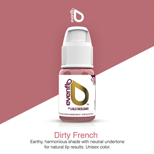 Perma Blend Luxe Evenflo True Lips Dirty French Pigment - Long Lasting Lip Stain for Natural Look | Perfect for Daily Wear, Parties & Special Occasions