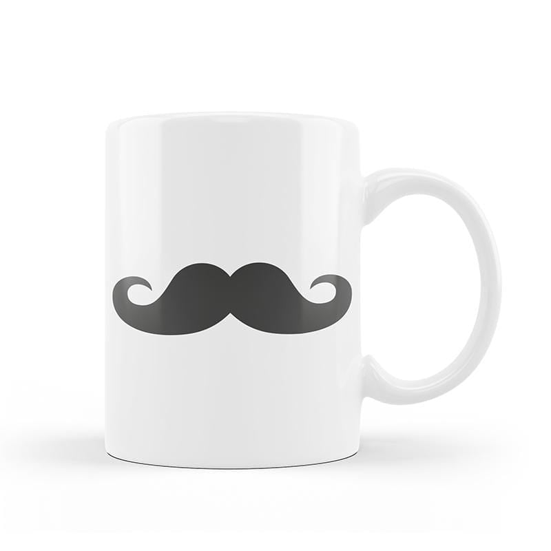 Vintage Hipster Coffee Mug - 15oz Ceramic Travel Mug with Handle, Perfect for Home, Office & Camping - Great Gift for Coffee Lovers