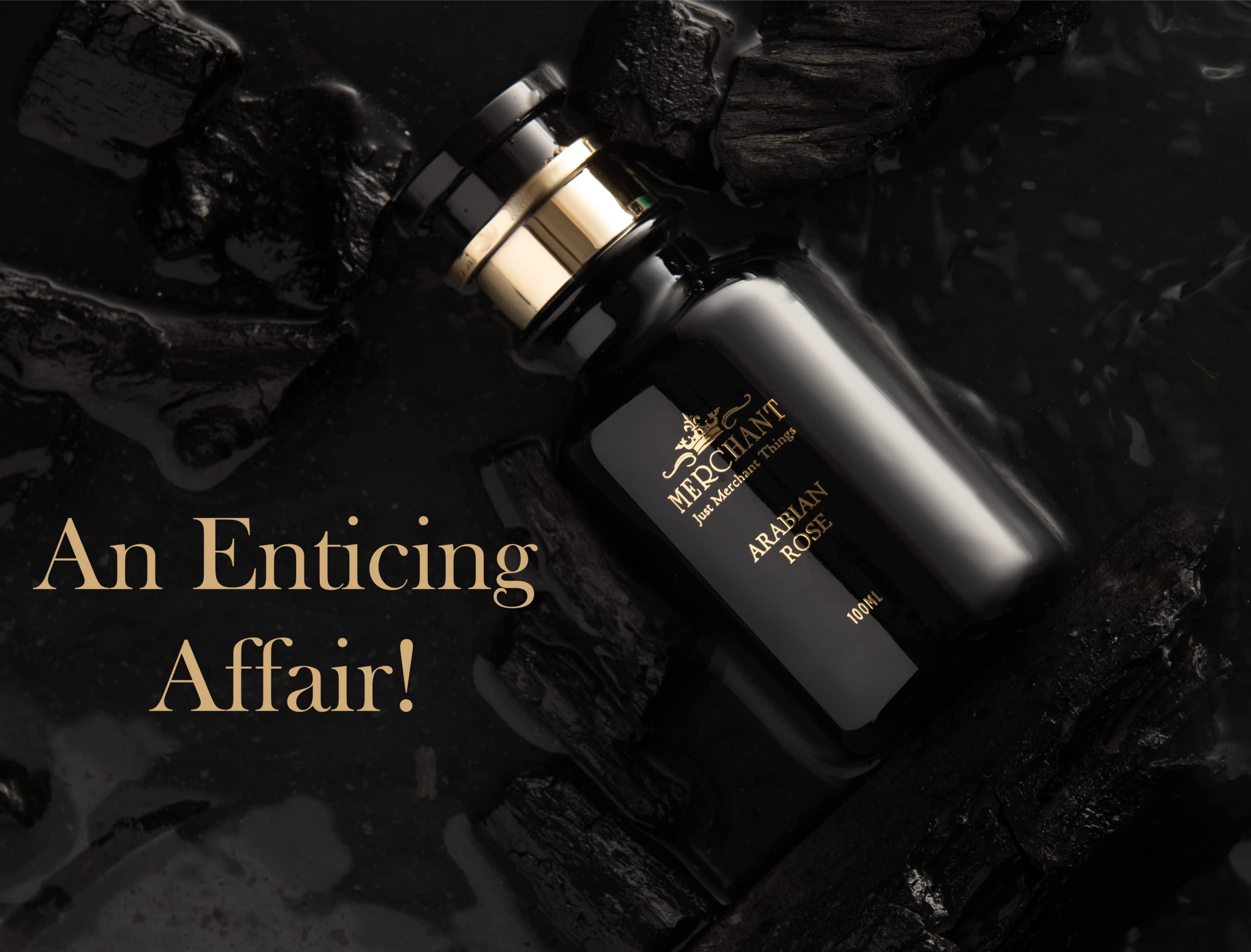 Arabian Rose Eau De Parfum - Unisex Fragrance for Men & Women (100ml) | Long Lasting Luxury Scent for Date Night, Office & Special Occasions