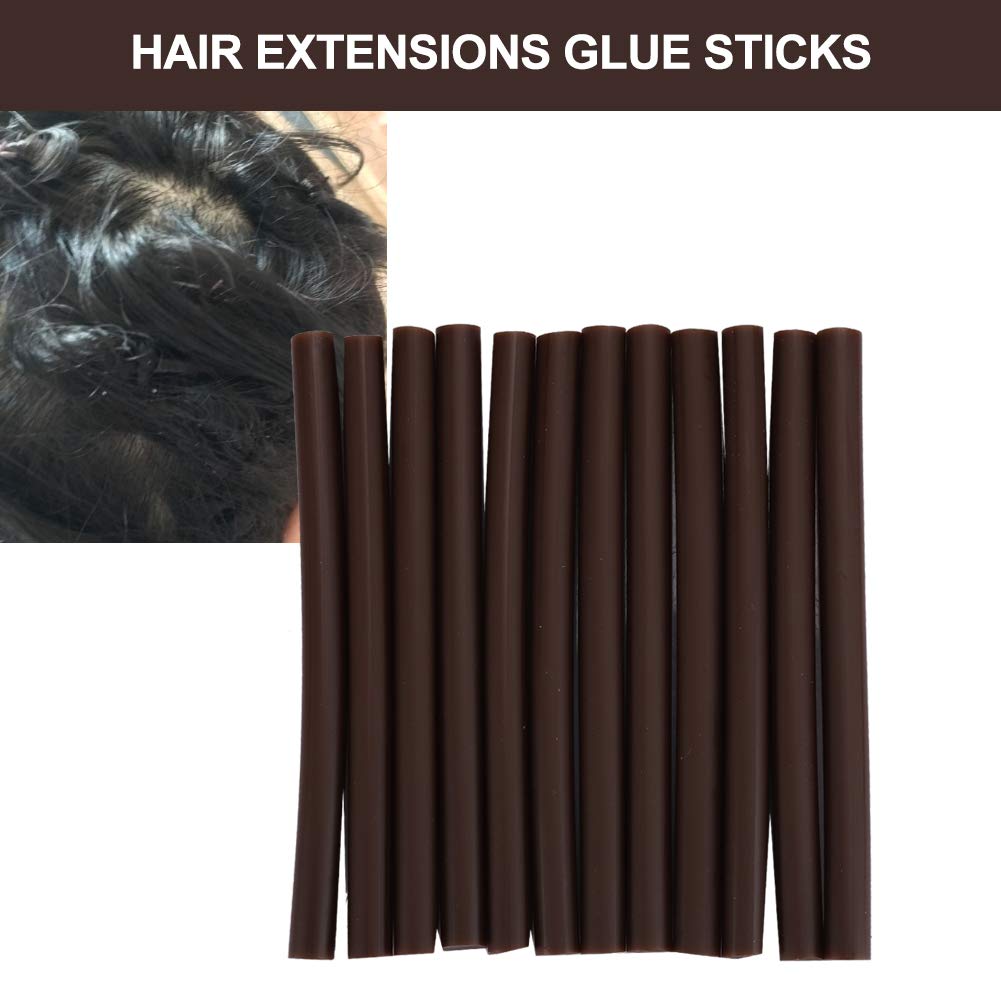 Professional Hair Extension Glue Gun Sticks - High-Quality Bonding Adhesive for Seamless Hair Extensions | Perfect for Salons, DIY Styling & Hair Replacement