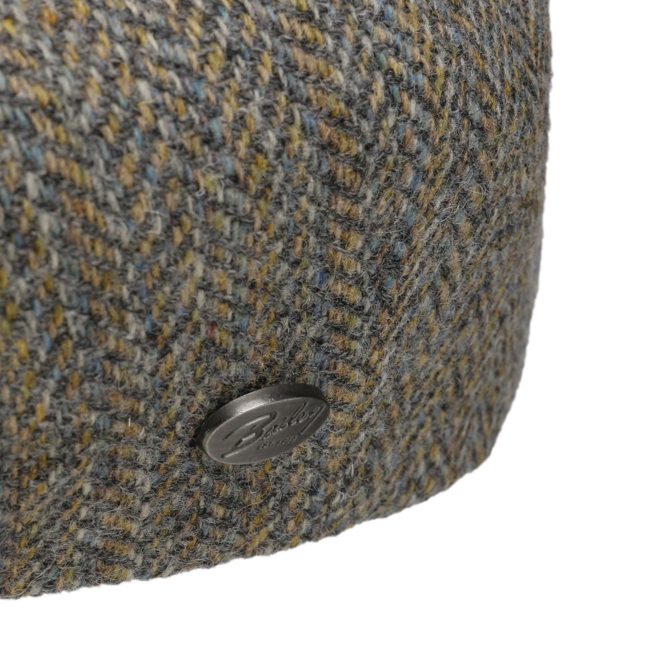 Bailey 1922 Galvin Stripe Herringbone Flat Cap - Classic Wool Ivy Newsboy Hat for Men | Perfect for Fall, Winter & Outdoor Activities