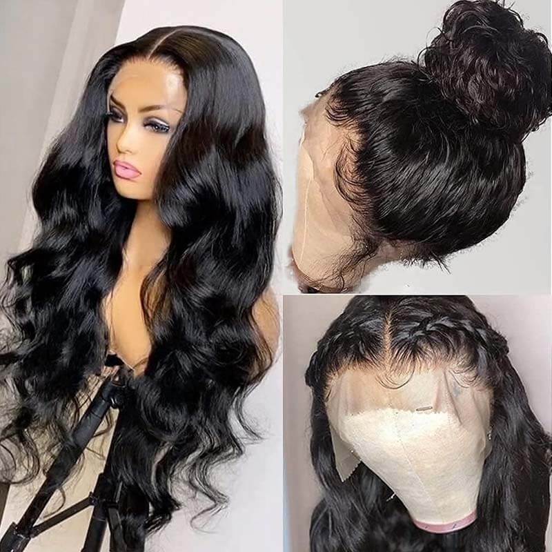 Eullair Affordable 4x4/13x4/13x6 Lace Front Wigs for Black Women - Straight/Body Wave/Curly/Yaki Straight Human Hair | Perfect for Daily Wear, Parties & Special Occasions