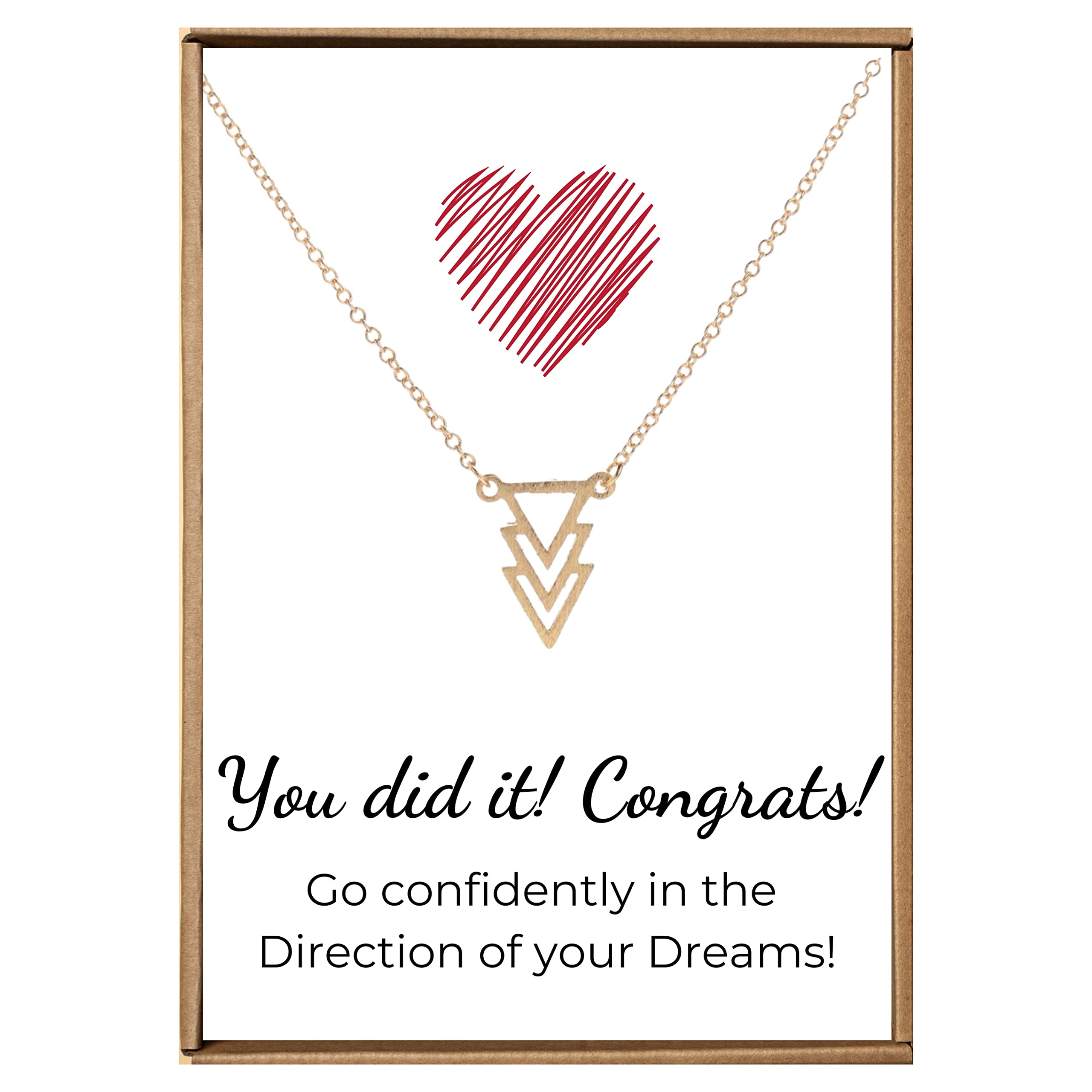 VIY Graduation Necklace - Perfect Gift for College Grads & New Beginnings