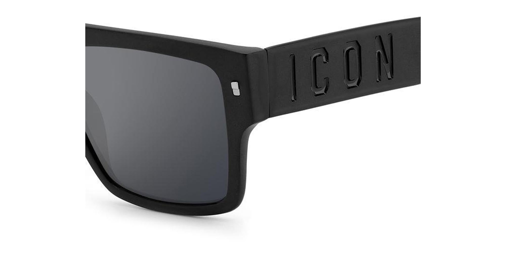 DSQUARED2 Icon 0003/S Sunglasses - Polarized UV Protection Aviator Style for Men & Women - Perfect for Driving, Beach, and Outdoor Activities