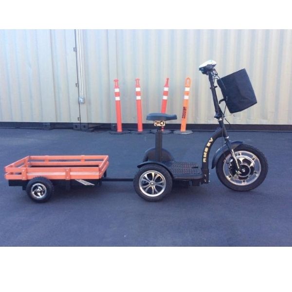 48V 500W 3-Wheel Electric Scooter for Adults - Powerful EV Mobility Scooter with Multi-Point Suspension - Ideal for Commuting, Shopping & Outdoor Adventures
