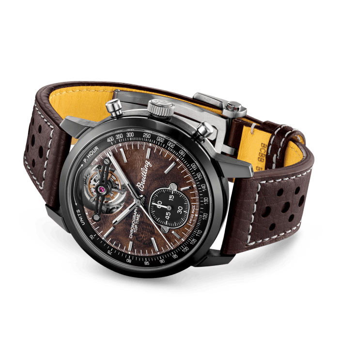 Breitling Top Time B21 Chevrolet Corvette Chronograph Tourbillon Ceramic & Titanium Men's Luxury Watch | Stylish Sports & Racing Inspired Timepiece for Business, Formal & Casual Wear