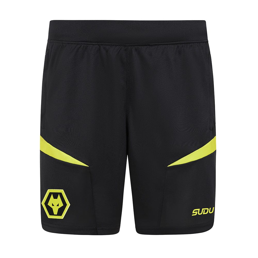 2024 Official 25 Wolves Players Training Shorts - Black | Men's Breathable Basketball Gym Shorts for Sports & Casual Wear