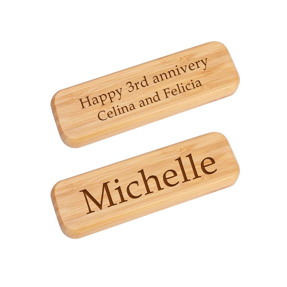 Personalized Custom Engraved Wooden Ballpoint Pen Set with Name - Premium Wooden Gift Box for Men - Free Engraving Service - Perfect for Business Gifts, Graduation Presents & Corporate Events (sty1)