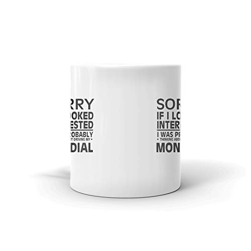 Premium Mondial Driver Ceramic Mug - 11 oz Coffee & Tea Cup for Car Enthusiasts - Perfect for Commuting, Road Trips & Office Use