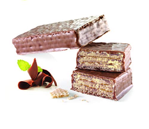 ProtiDiet Chocolate Protein Wafer Bar - High Protein Low Carb Snack for Weight Loss, Keto Diet & Muscle Recovery - Perfect for Gym, Workouts and On-the-Go Nutrition