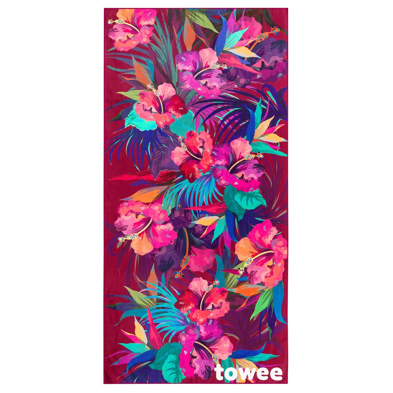 **Towee Microfiber Beach Towel - Quick Dry, Lightweight & Ultra Absorbent - 55