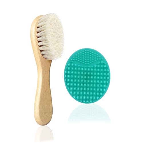 2pcs (Green Silicone Brush)