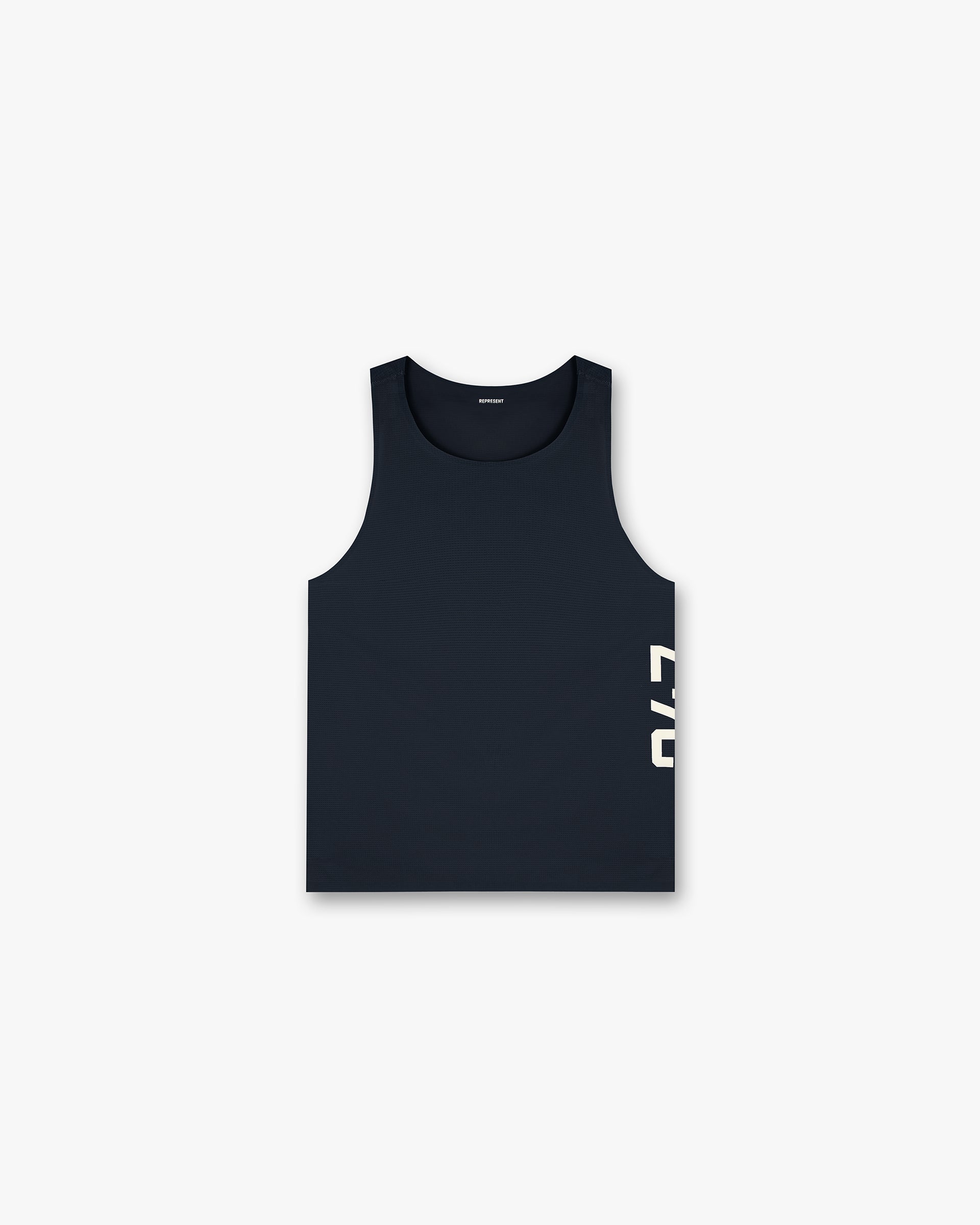 247 Singlet Navy - Comfortable & Breathable Men's Undershirt for Everyday Wear, Workout & Layering