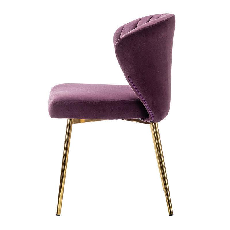 Aruna Side Chair Set - Modern Dining Chairs for Kitchen, Living Room & Office - 2-Piece Wooden Accent Chairs with Cushion - Perfect for Small Spaces, Breakfast Nook & Home Decor