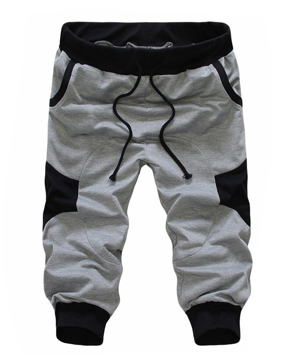 Men's Casual Harem Jogger Pants - Loose Fit Training & Workout Shorts for Gym, Yoga, Running & Lounge Wear