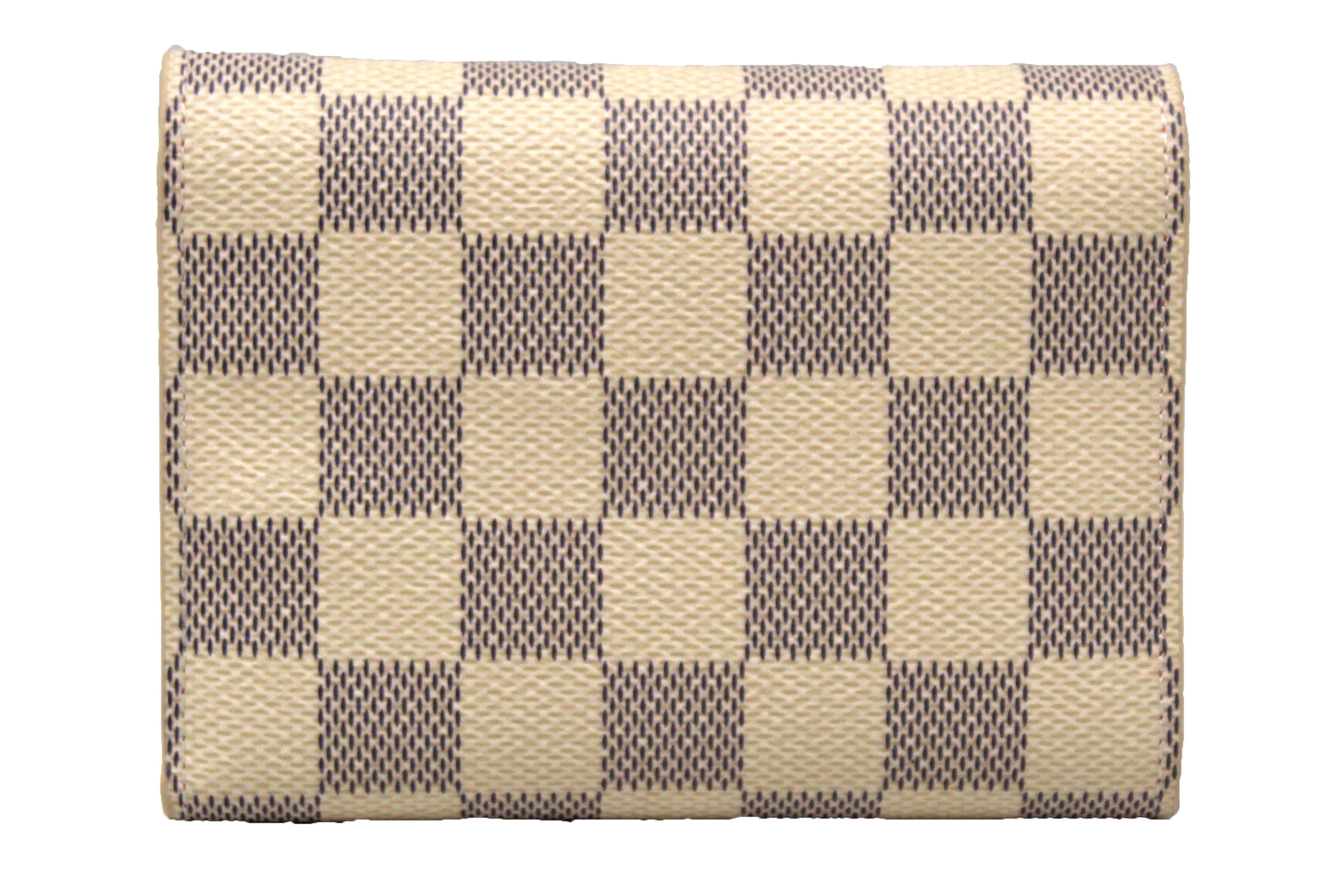 Authentic Louis Vuitton Limited Edition 2021 Christmas Animation Hollywood Damier Azur Victorine Wallet - Luxury Designer Wallet for Women, Perfect for Holiday Gifts & Special Occasions