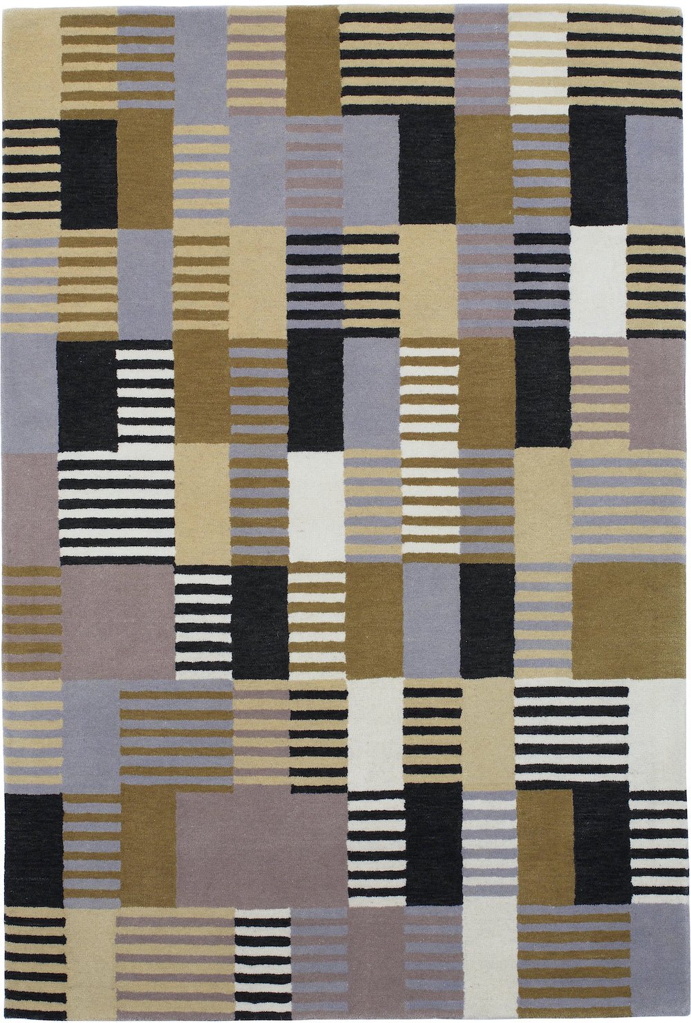 Anni Albers Wall Hanging Rug - Modern Woven Tapestry for Home Decor, Living Room & Bedroom Wall Art