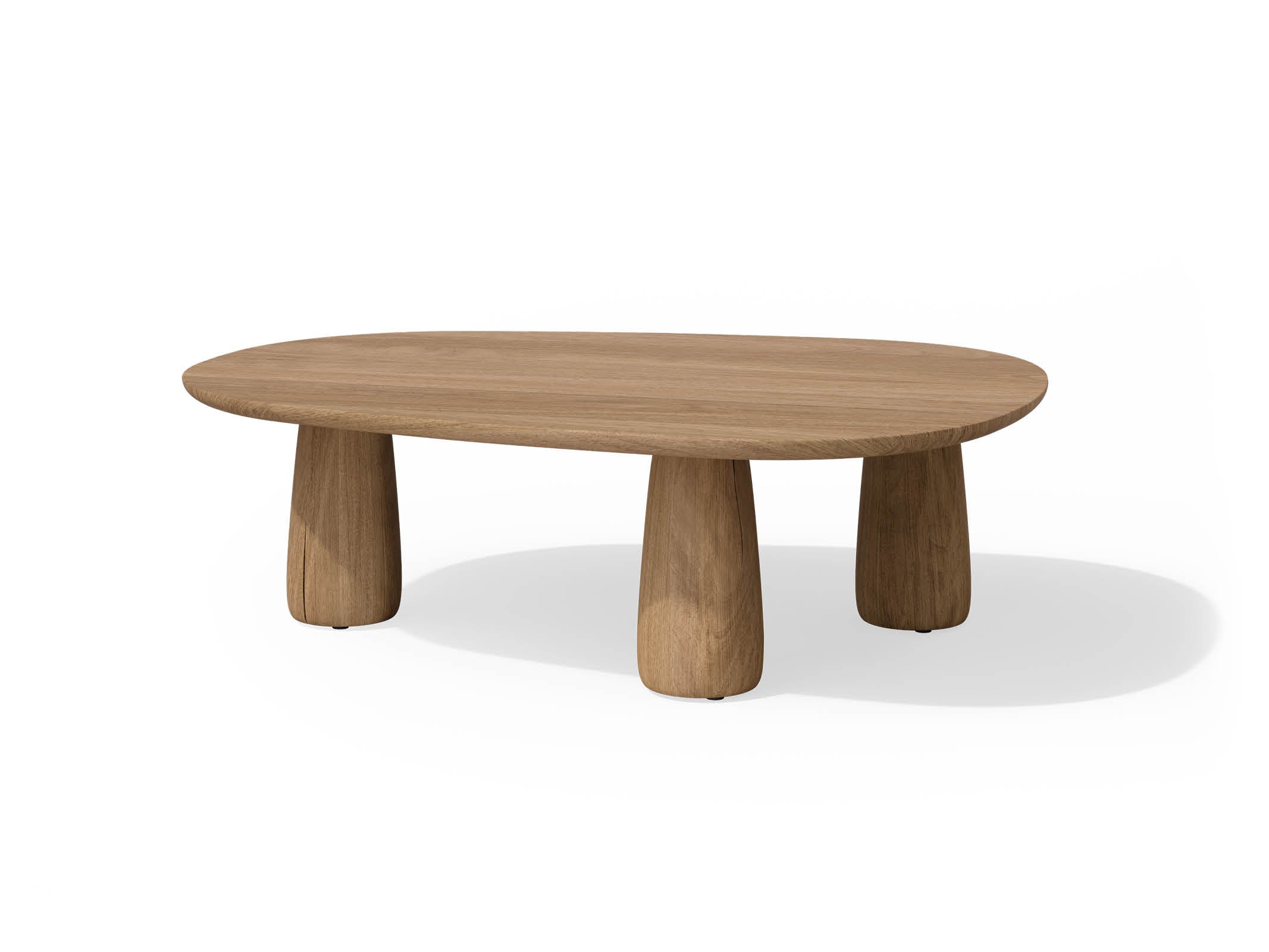 Dunes Low Table - Modern Minimalist Coffee Table for Living Room, Bedroom & Office - Sturdy & Stylish Home Decor Furniture for Small Spaces