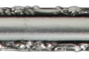 Silver Leaf With Black Antique