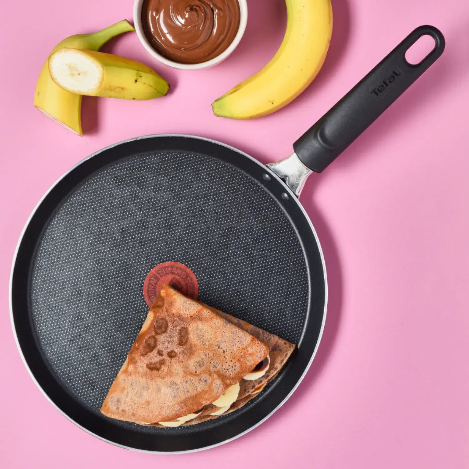 Tefal Simple Cook Non-Stick Pancake Pan 25cm - Perfect for Fluffy Pancakes, Crepes & Breakfast Cooking - Ideal for Home Kitchens & Brunch Lovers