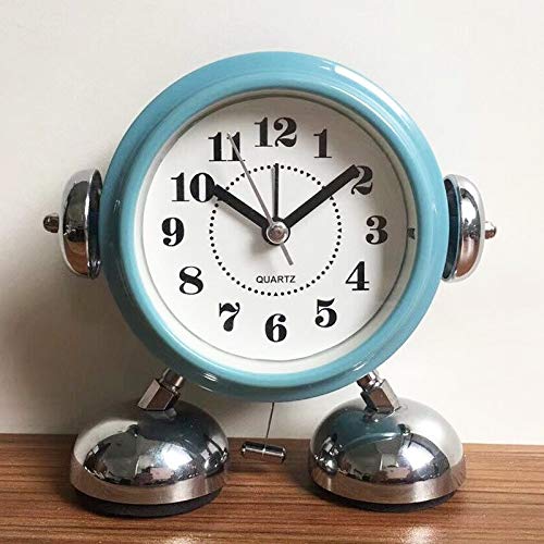 Jiaye Alarm Clock Robot - Cute Cartoon Alarm Clock with Night Light, Digital Bedroom Clock, Perfect Gift for Kids & Adults - Ideal for Home, Office, Dorm Room