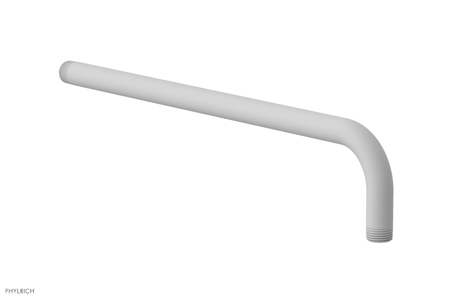 90 Degree Angle 16-Inch Shower Arm - Adjustable Chrome-Plated Brass Shower Pipe for Bathroom Renovation & Modern Shower Installation