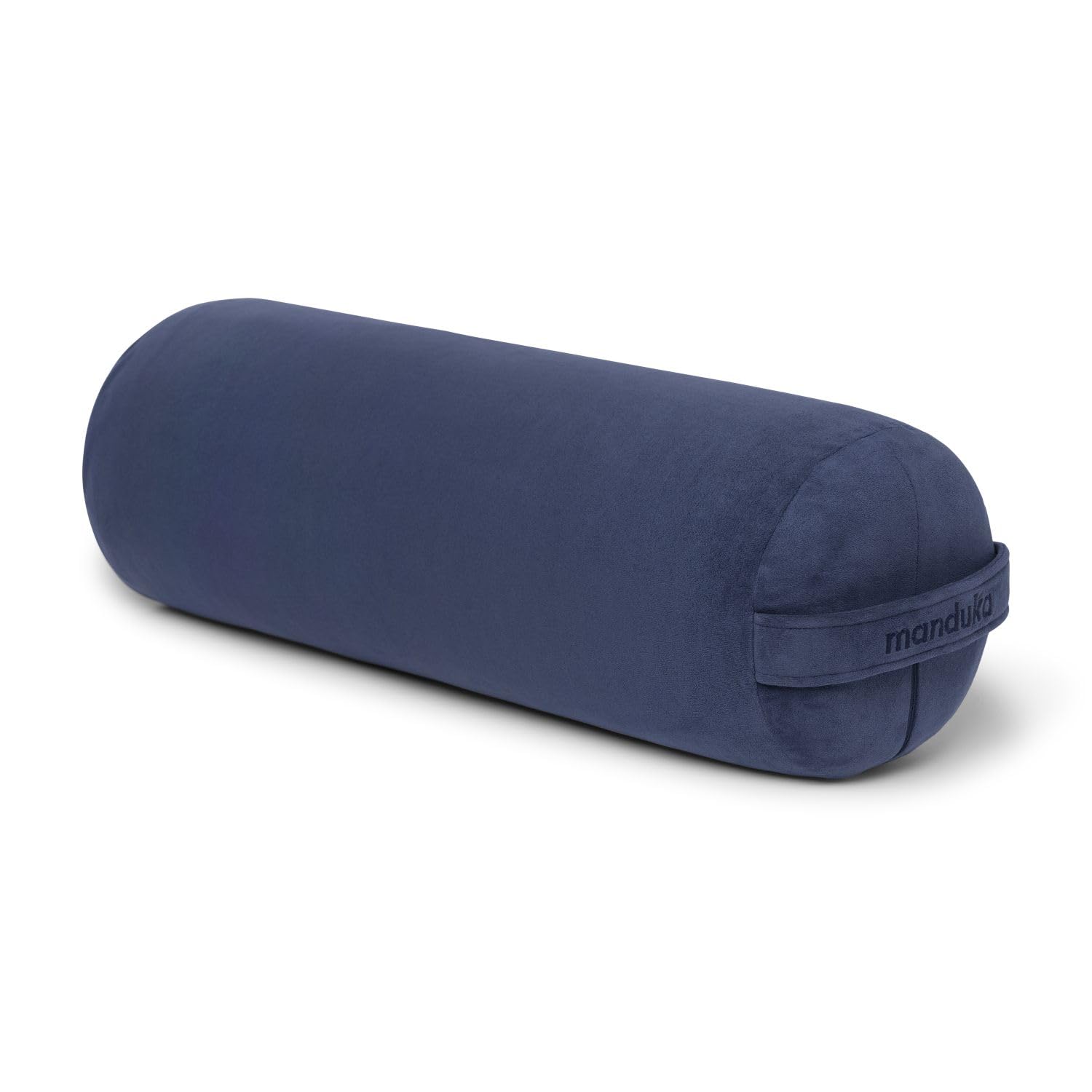 Manduka Enlight Bolster Pillow - Yoga Meditation Pillow with Washable Microfiber Cover, Ergonomic Curved Design for Yoga, Pilates & Workout Support | Perfect for Home Studio, Gym & Relaxation