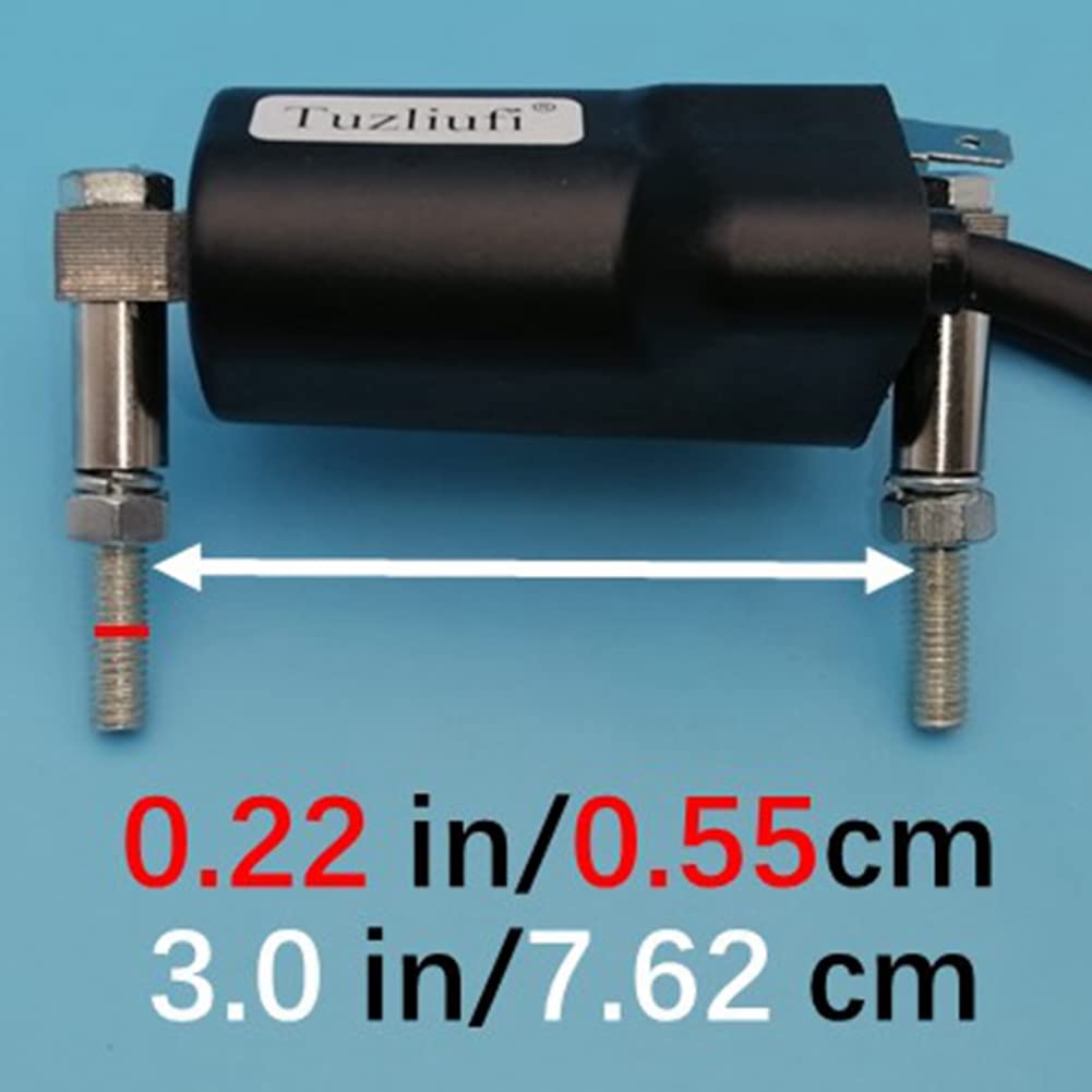 High Performance Ignition Coil for EZ GO E-Z-Go Golf Cart (Compatible with Models 26652-G01, 26652G01) - Fits 4-Cycle 295cc & 350cc Twin 2 Cylinder Engines - Perfect for Golf Course Maintenance, Utility Vehicles & Off-Road Use
