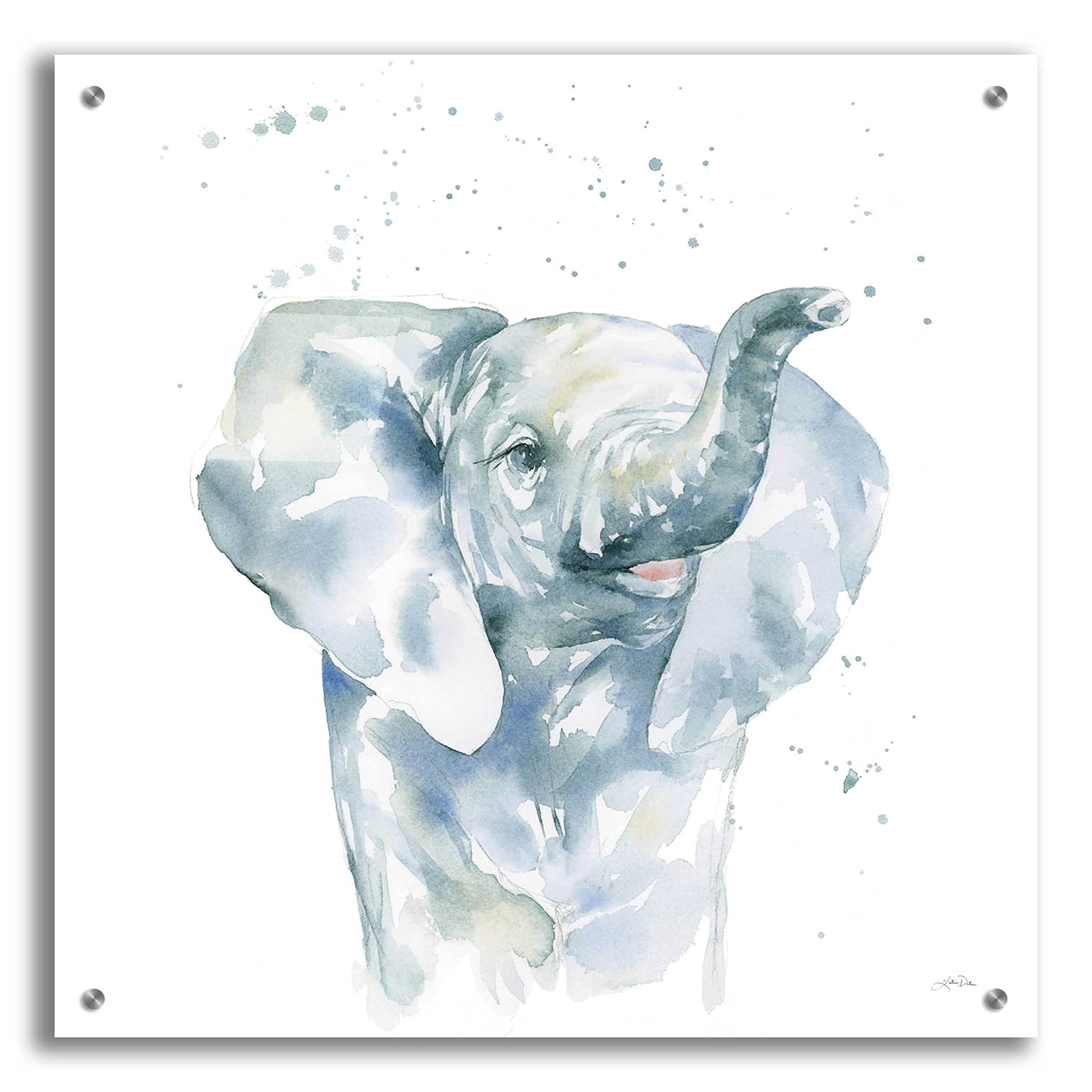 Epic Art 'Baby Elephant' by Katrina Pete - 24