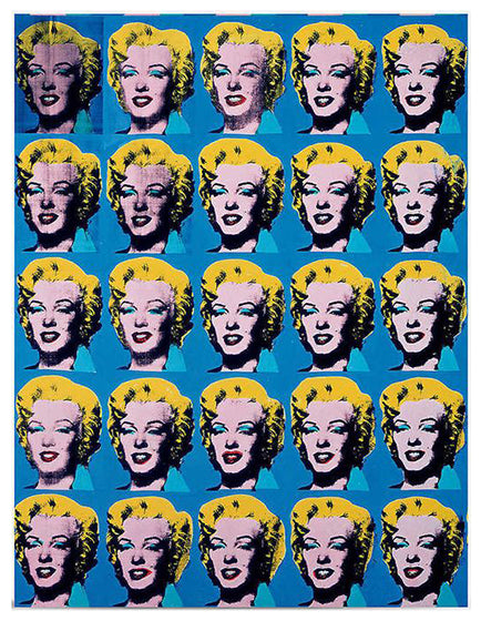BEARBRICK ANDY WARHOL MONROE 1000% Collectible Art Figure - Limited Edition Pop Art Vinyl Toy for Display & Home Decor
