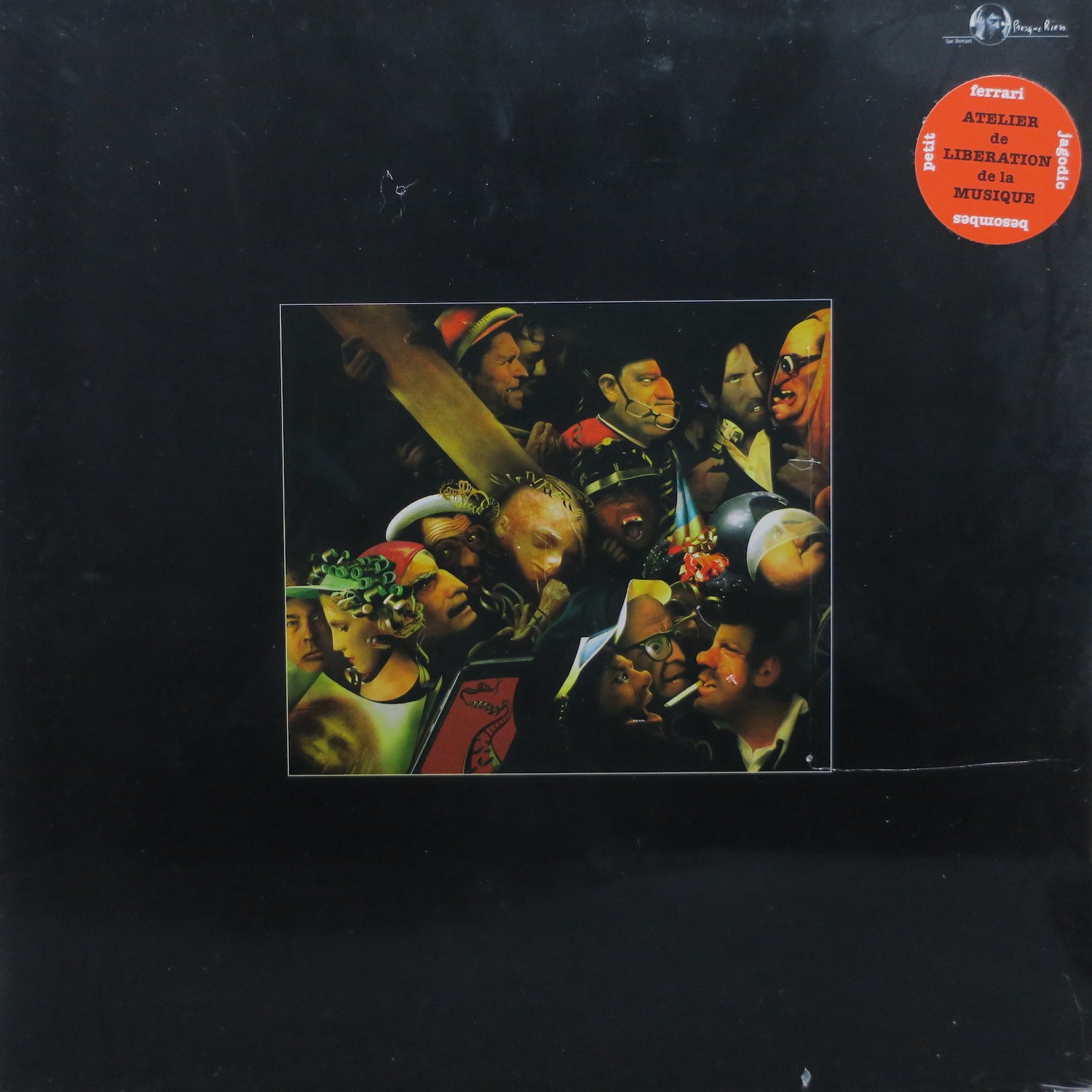LUC FERRARI 'Atelier de Libération de la Musique' Experimental Avant-Garde Vinyl LP Record (2019 Reissue) - Perfect for Music Collectors & Experimental Sound Enthusiasts