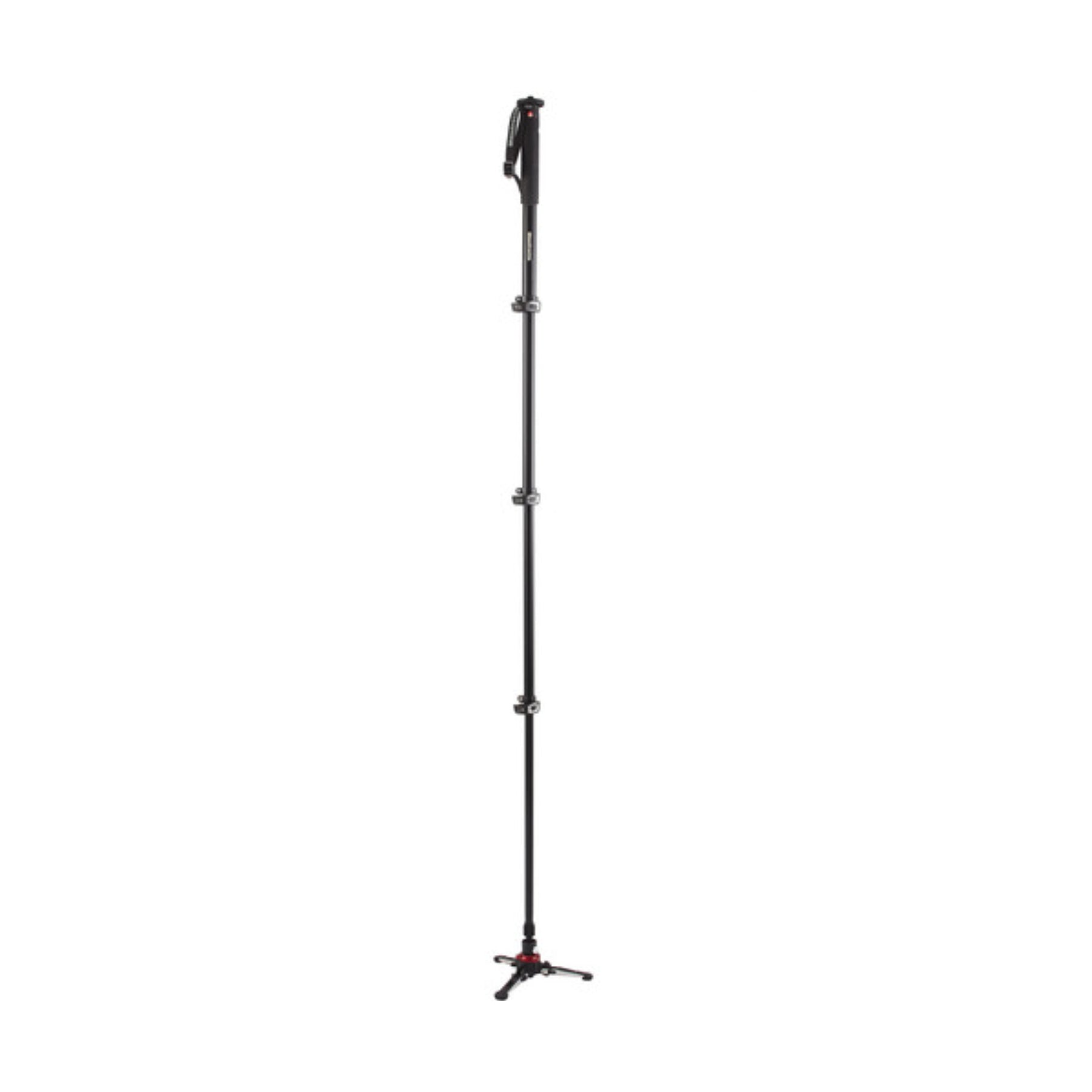 Manfrotto MVMXPROA4 Aluminum XPRO Video Monopod - Professional Camera Support for Travel, Sports & Event Photography | Lightweight & Adjustable Tripod Alternative