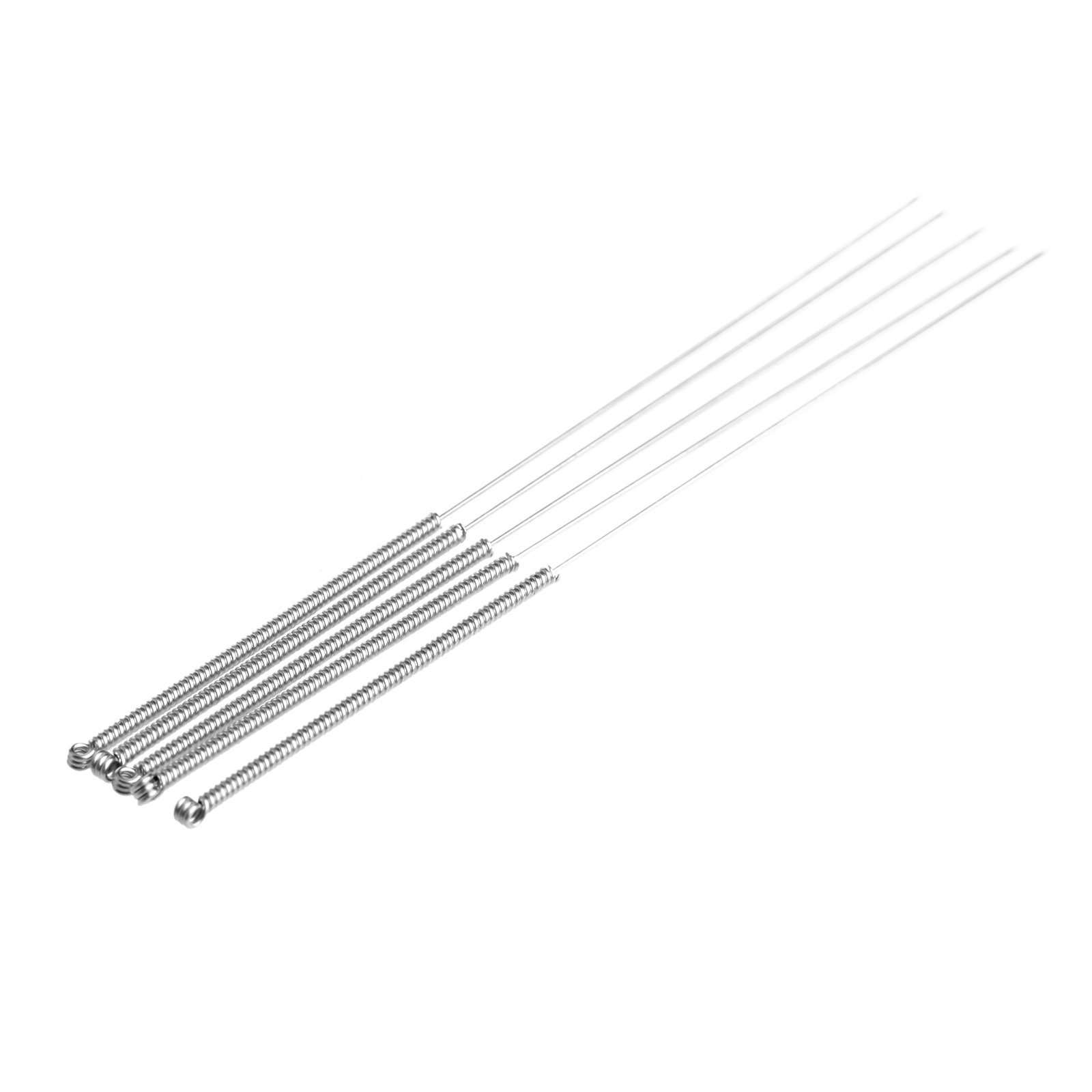 MUXSAM 5-Pack 0.4mm Needle Drill Bits - Premium Stainless Steel 3D Printer Nozzle Cleaning Kit for Extruder Maintenance - Perfect for Clog Removal & 3D Printing Accessories (Great for PLA, ABS Filament Printers)