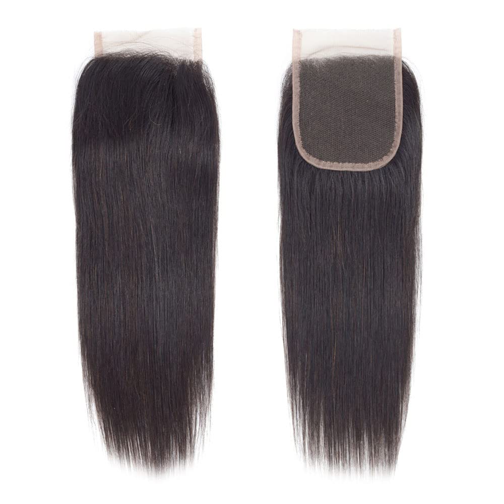 100% Unprocessed Brazilian Virgin Straight Hair 3 Bundles with Free 22