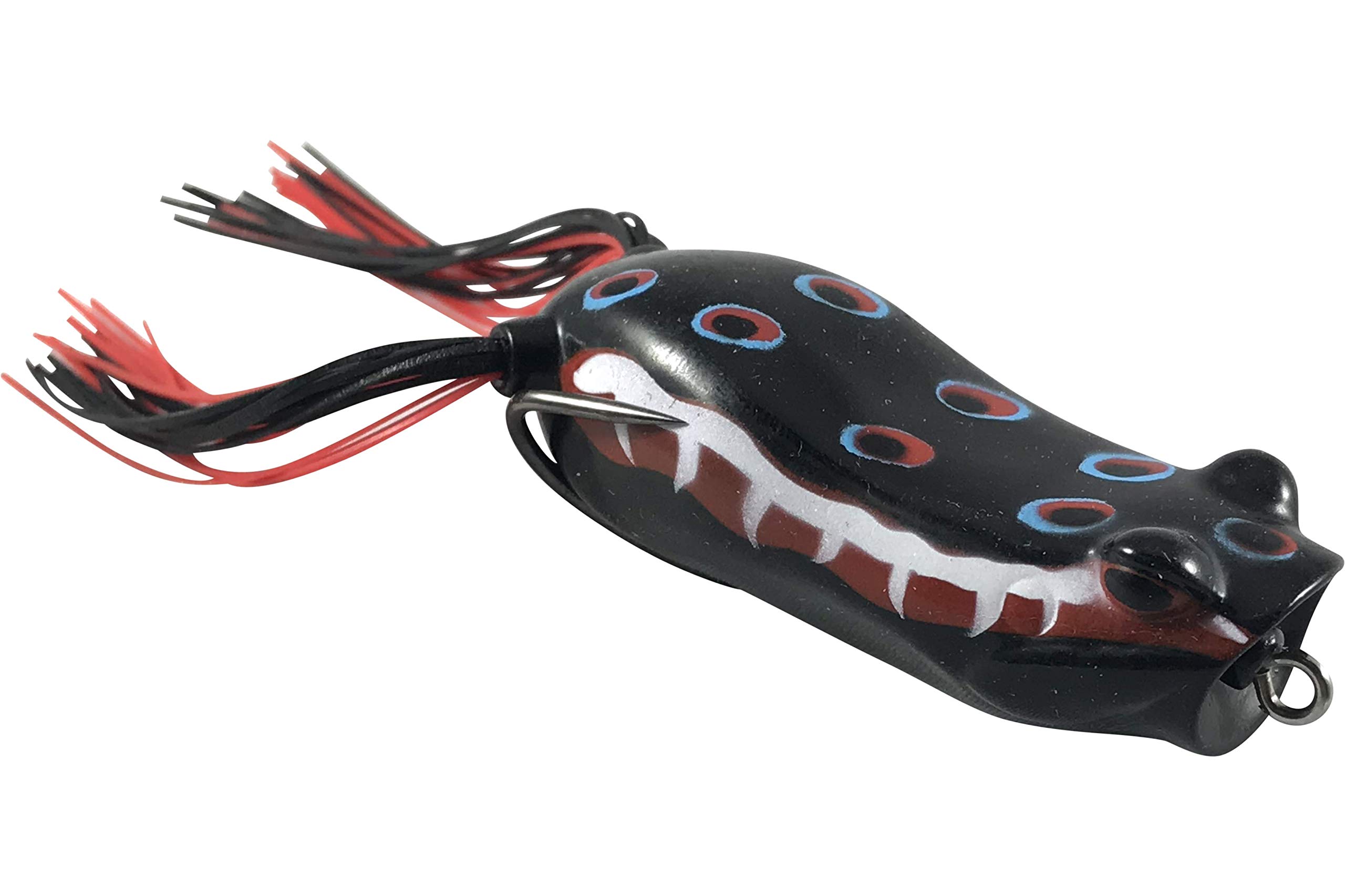 Blitz Popper Phrog - Premium Hollow Body Frog Fishing Lure for Bass & Topwater Fishing | Ideal for Freshwater Lakes, Ponds & Weed-Covered Areas