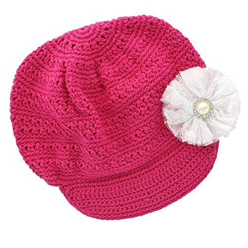 Hot Pink/White