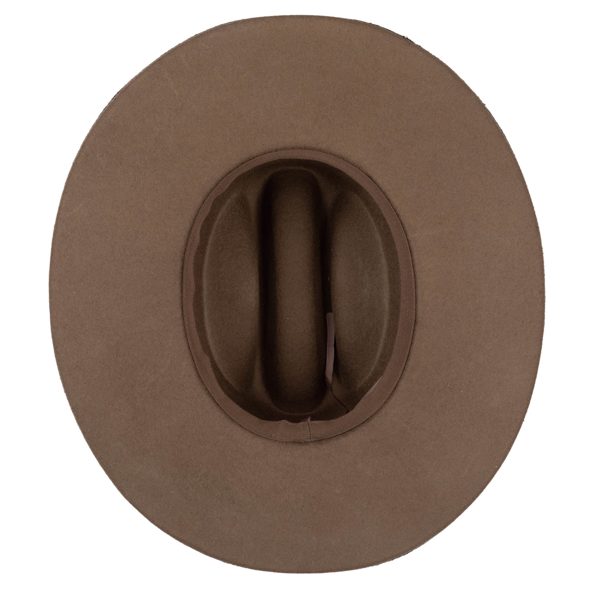 Premium Black Label Wool Felt Cattleman's Crease Fedora Hat for Men - Classic Western Style Cowboy Hat for Outdoor, Rodeo & Country Fashion